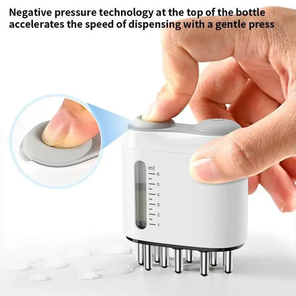 Electric Head Scalp Massager Red Light Vibration Massage Comb Essential Oil Liquid Guide Massager anti Hair Loss Scalp Care Tool